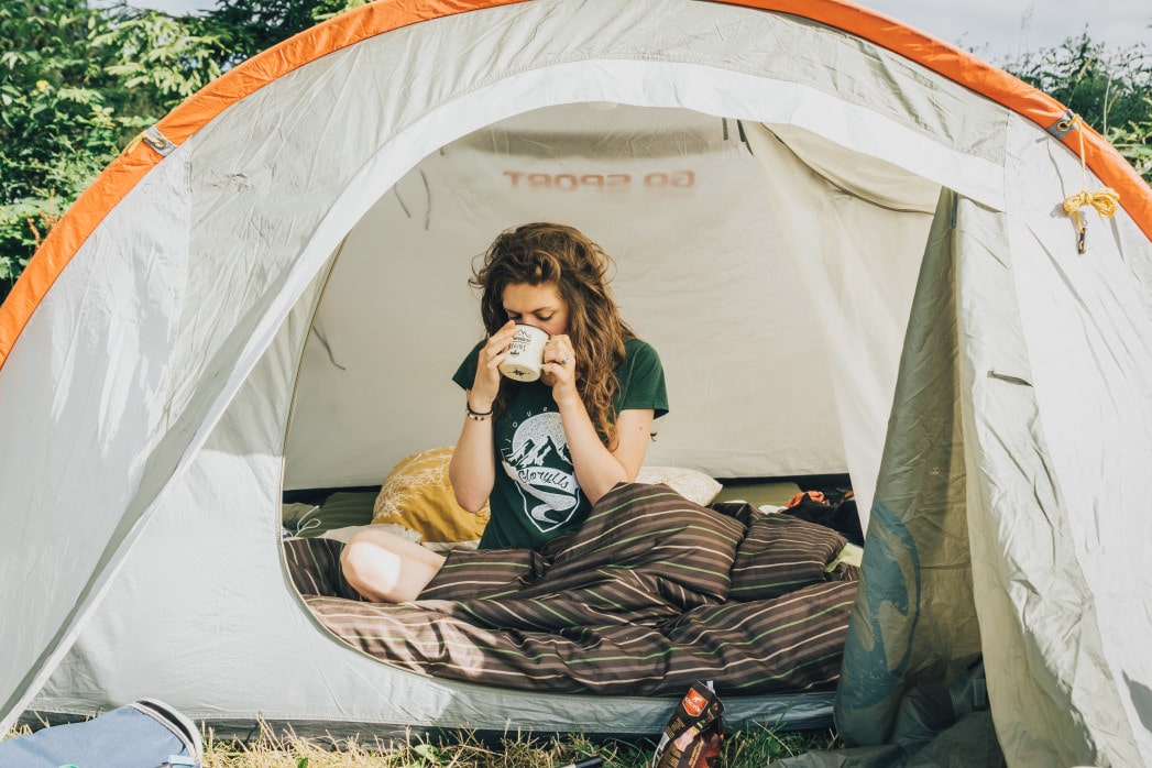 Outdoor Canopy Tent - Morning Tea