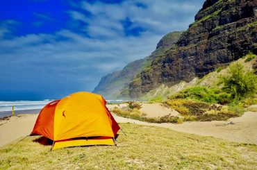 beach camping in usa